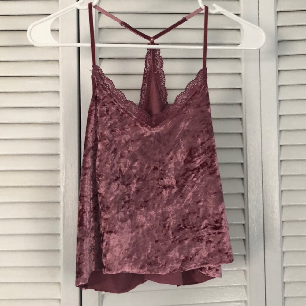Velvet Lacey top